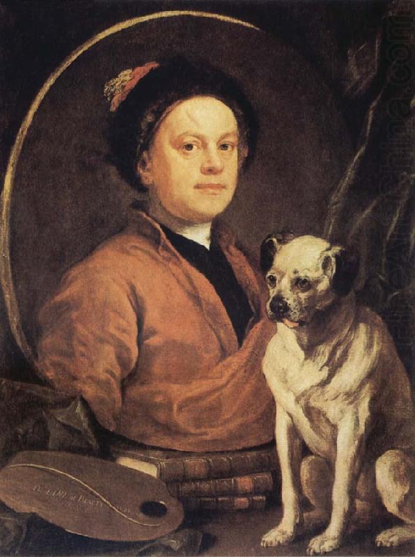 Self-Portrait, William Hogarth